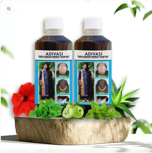 Adivasi Herbal Hair Oil आदिवासी हेयर ऑयल Hair की समस्या से मिलेगी राहत